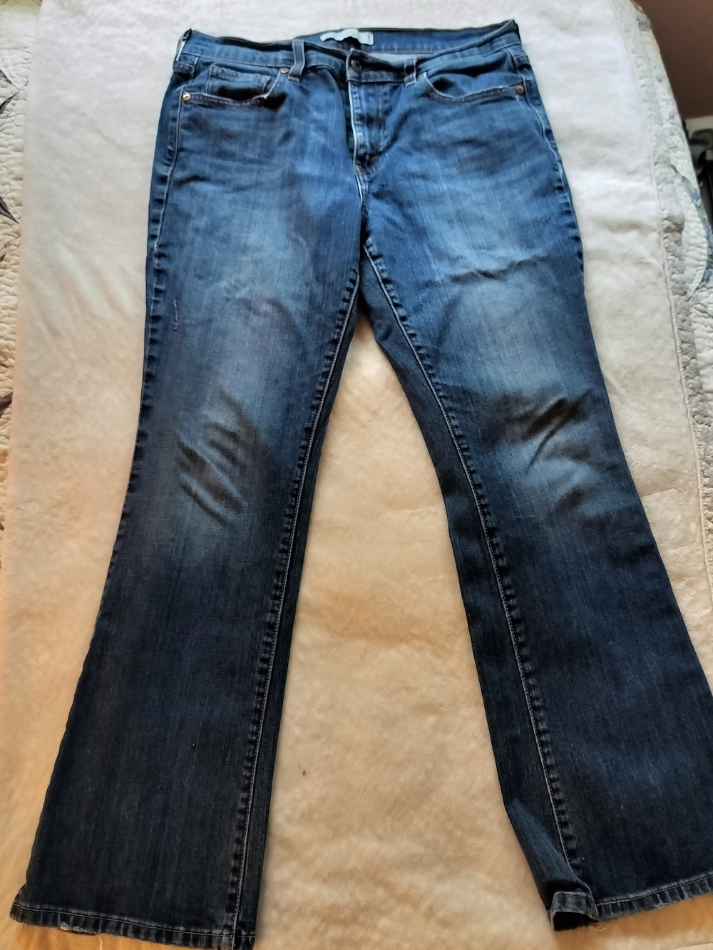 Women’s Dark Blue Flared Jeans